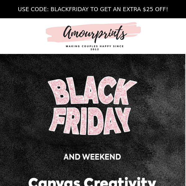 Frame the Moment: Black Friday Deals on Custom Canvases