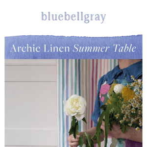 Summer Vibes with Archie Table Linen 🌞