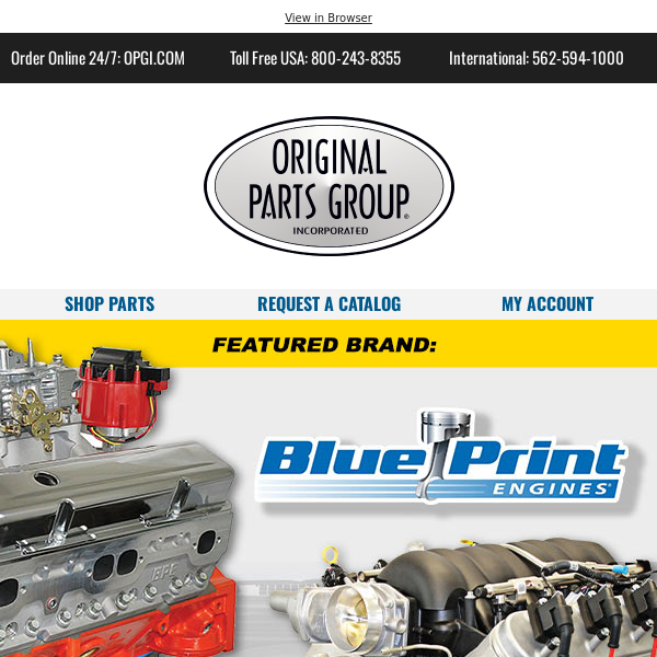 OPGI Featured Brand: Blueprint Engines