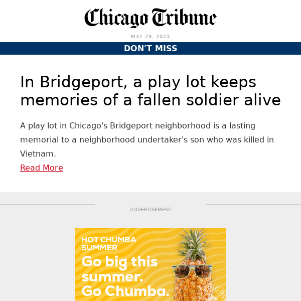 Bridegport's lasting memorial to local boy killed in Vietnam