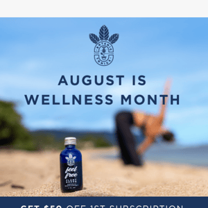 Claim $50 off to Celebrate Wellness Month