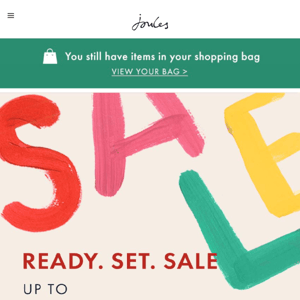 Up to 70% off starts today!