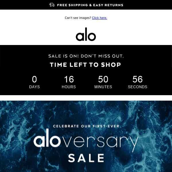 Alo Yoga Alo-Versary Sale: 20% off Sitewide Today
