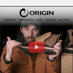 ORIGIN™ Boots: Only We Can Claim This...