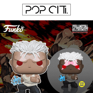 Fullmetal Alchemist: Brotherhood Scar Glow-in-the-Dark Funko Pop! Vinyl Figure #1486 - Entertainment Earth Exclusive