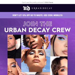 Feeling social, Urban Decay Cosmetics?