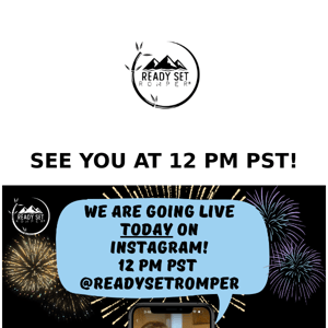 Join us on our Instagram Live, RSR Family🦈