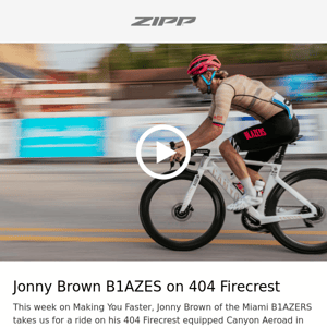 Jonny Brown B1AZES on 404 Firecrest