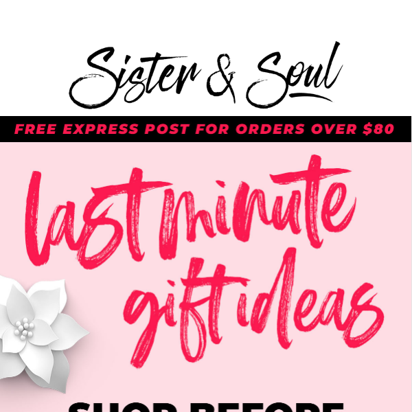 Still Time To Shop! ⏰ Last Minute Gift Ideas! 🎁