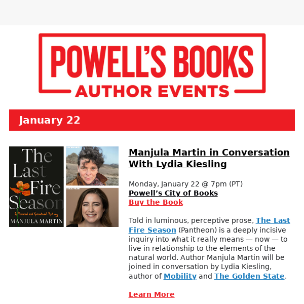 Powell’s Author Events: Karl Marlantes; Madeline Pendleton; Ani Gjika & Annie Liontas; and more