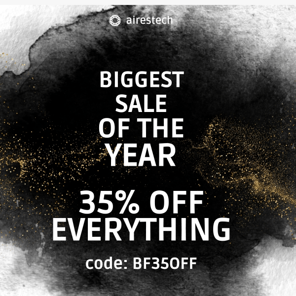 Going Fast: Black Friday Sitewide Savings!