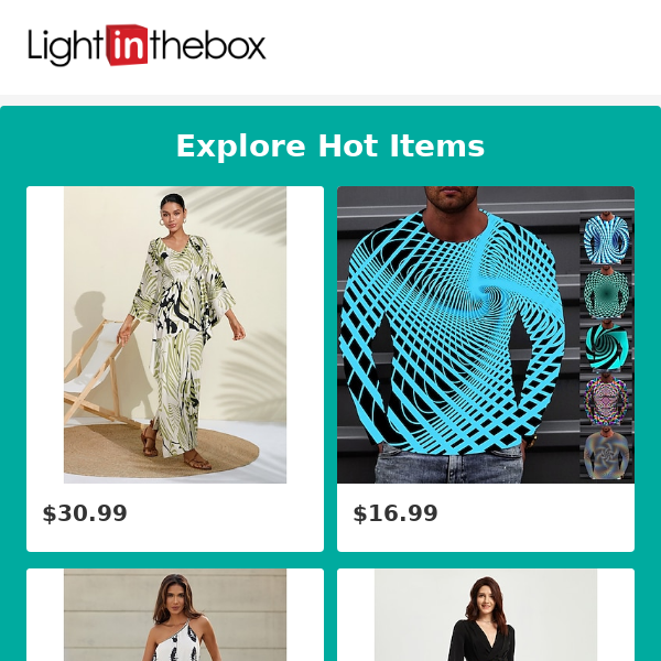 Hi light-in-the-box, still need THE Print Casual Dress?