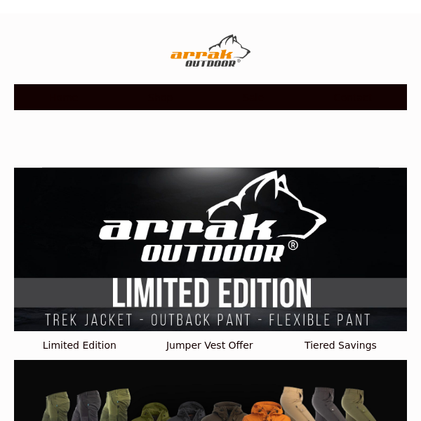 Situation Nervesammenbrud Konsultere Get Ready for your Next Adventure with Arrak Outdoor - Multiple Offers  Inside! - Arrak USA