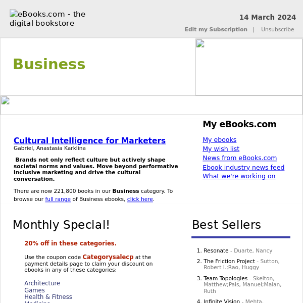 Business : Cultural Intelligence for Marketers ....