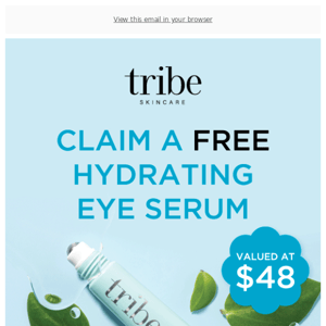 Claim a FREE Hydrating Eye Serum (valued at $48)👀