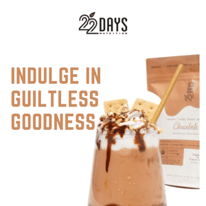 Indulge in Guiltless Goodness