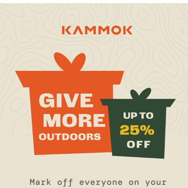 25% Off Kammok Favorites