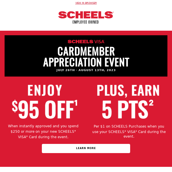 Scheels - Are you ready for game day? 