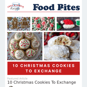 Bake, Swap, & Savor: Christmas Cookies To Exchange
