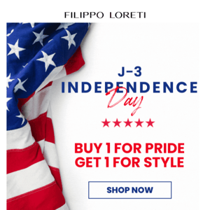 Your favorite deal for Independence Day