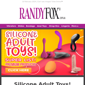 Silicone Adult Toys! 😇