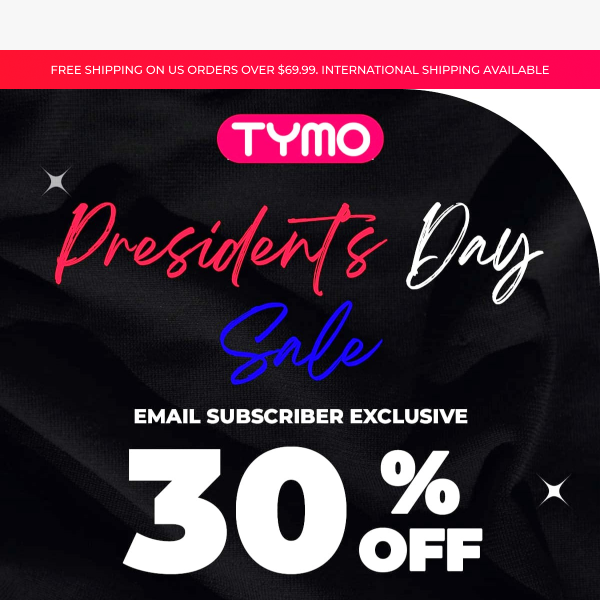 Last chance on President's Day
