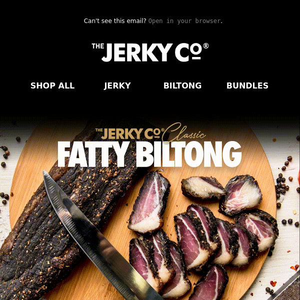 Flavour Of The Month: Fatty Biltong ✨