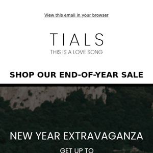 50% OFF - End-of-year Sale 🎆