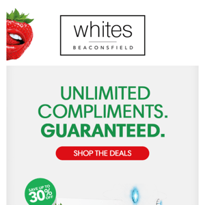 Unlimited compliments, now with 30% off! 😍
