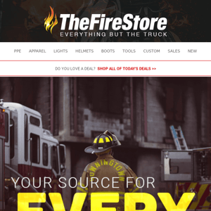 All of your firefighting needs, all in one spot