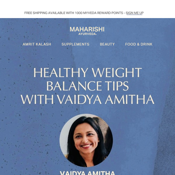 ⚖️$10 OFF Vaidya's Special Weight Balance Blend⚖️
