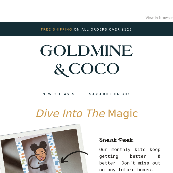 Your Goldmine & Coco Weekly Bulletin! 📜