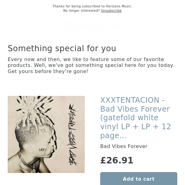 XXXTentacion - Bad Vibes Forever 2XLP