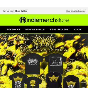 Cattle Decapitation/Carcosa merch!