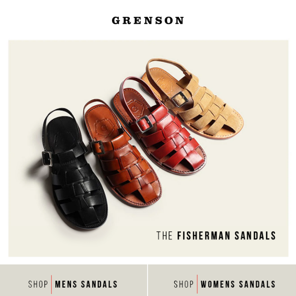 Summer Must-Have: Grenson's Fisherman Sandal