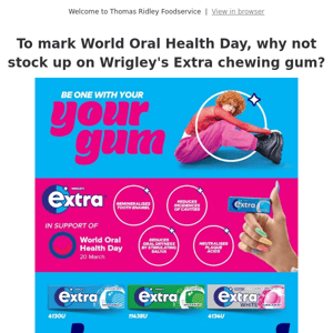 Enjoy bulk savings on gum today
