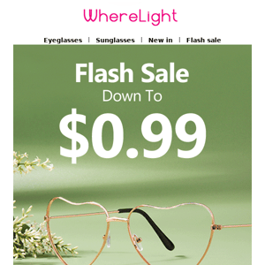 ⚡Flash Sale: Down To $0.99⚡