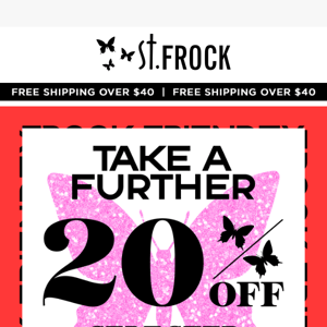 TAKE A FURTHER 20% OFF SELECTED SALE ITEMS