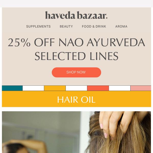 ✨SAVE 25% | NAO Ayurveda Faves✨