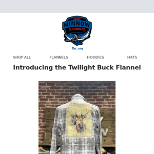 NEW DROP - The Twilight Buck - A Lavender Flannel Like No Other! 🌌🦌