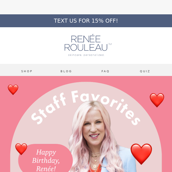 Staff Favorites: Renée ❤️