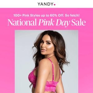 We can't keep calm 💖 It's National Pink Day! Up to 60% Off 💖