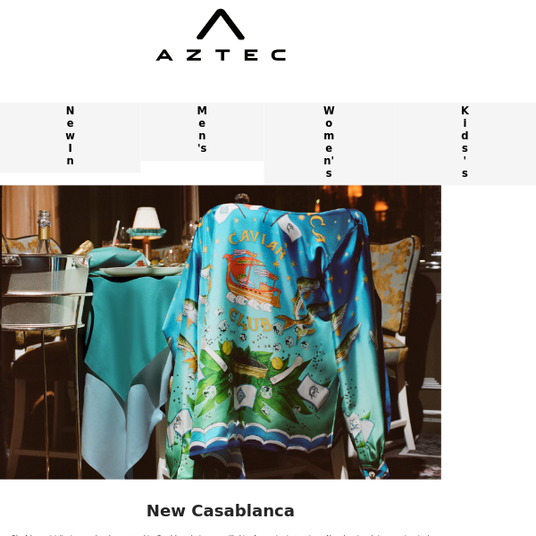 Casablanca New Season Arrivals