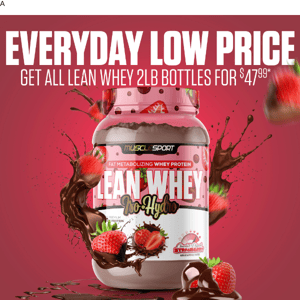 [$47.99 Lean Whey] Chocolate Dipped Strawberries Are Here!