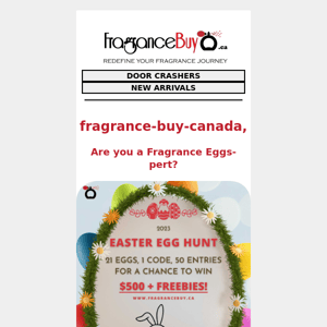 Canada's most fragrant egg hunt is here🐇