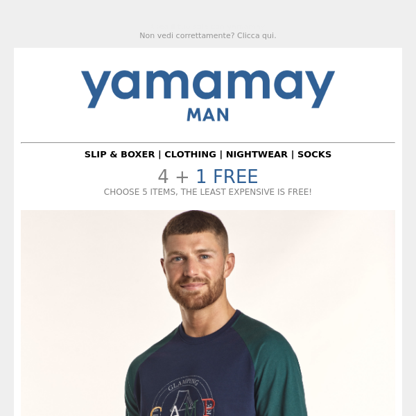 Yamamay Man 🎆 comfortable underwear and glamour nightwear - Yamamay