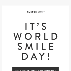 It’s World Smile Day! 😆