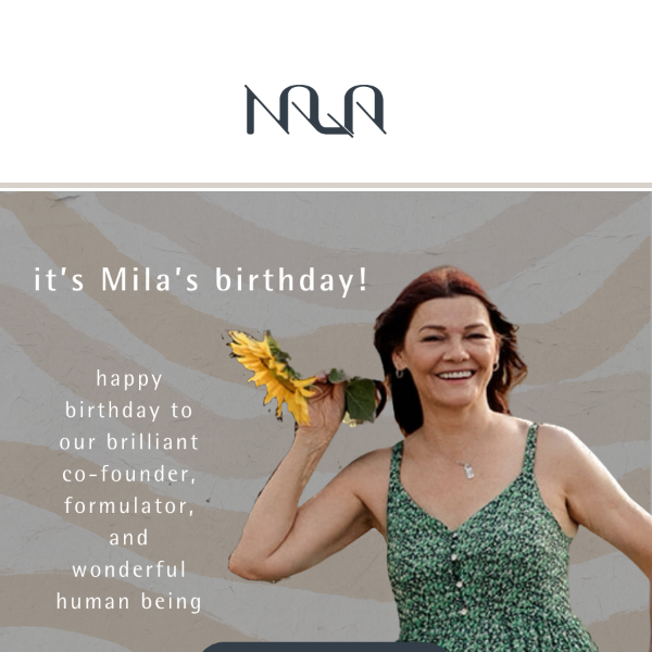 Happy Birthday Mila! 🎈