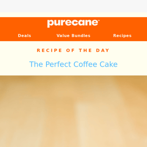 The Perfect Coffee Cake