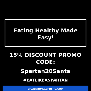 Eating Healthy Made Easy! ( 20% PROMO CODE )